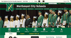 Desktop Screenshot of northmontschools.net